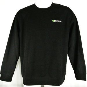 NVIDIA Tech Employee Uniform Black Sweatshirt NWT Size M Medium